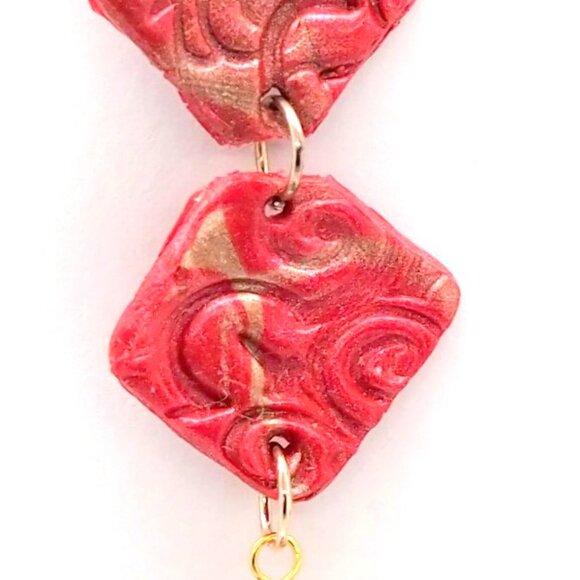 Abstract Earrings - Picture 3 of 6